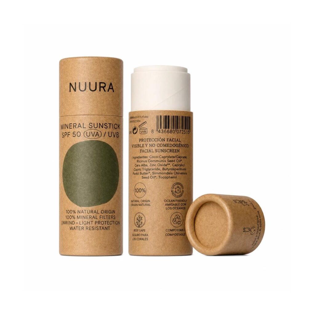 Protector Solar Facial SPF50 Stick 14 ml — Nuura