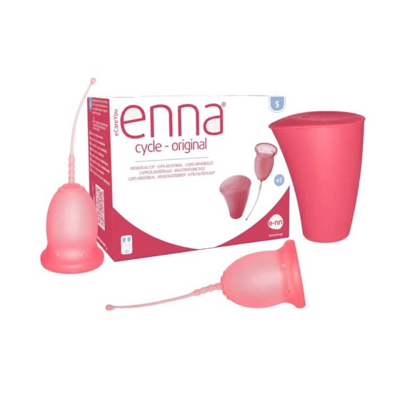 Copa Menstrual S - Kit 2 ud con Caja Esterilizadora
