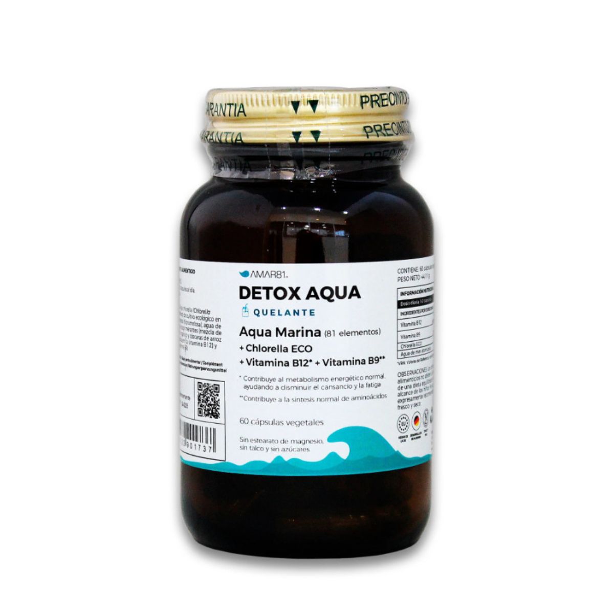 DETOX AQUA – 60 Cápsulas