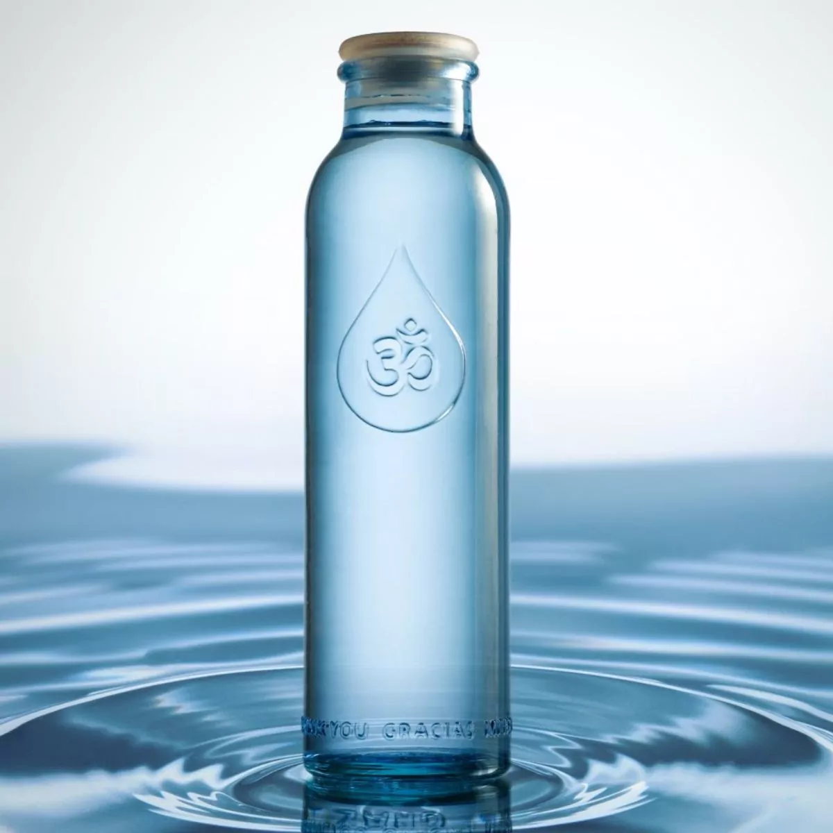 Botella de vidrio reciclado, 1200ml