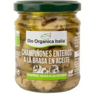 CHAMPIÑONES A LA BRASA en aceite 190 gr BIO