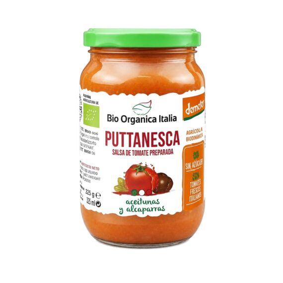 Salsa de Tomate Puttanesca 325ml