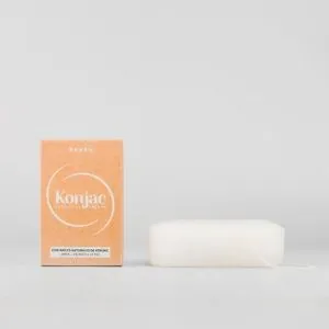 Esponja Corporal de Konjac Exfoliante Blanca 5 g