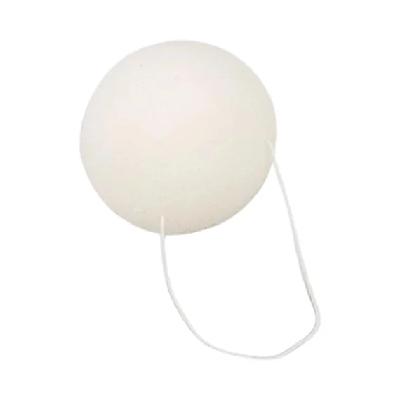 Esponja Facial de Konjac Exfoliante Blanca 7 g