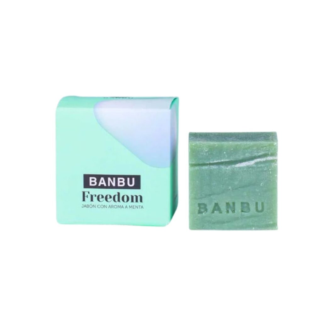 Jabón Corporal Sólido Vegano Menta FREEDOM 100 g ECO