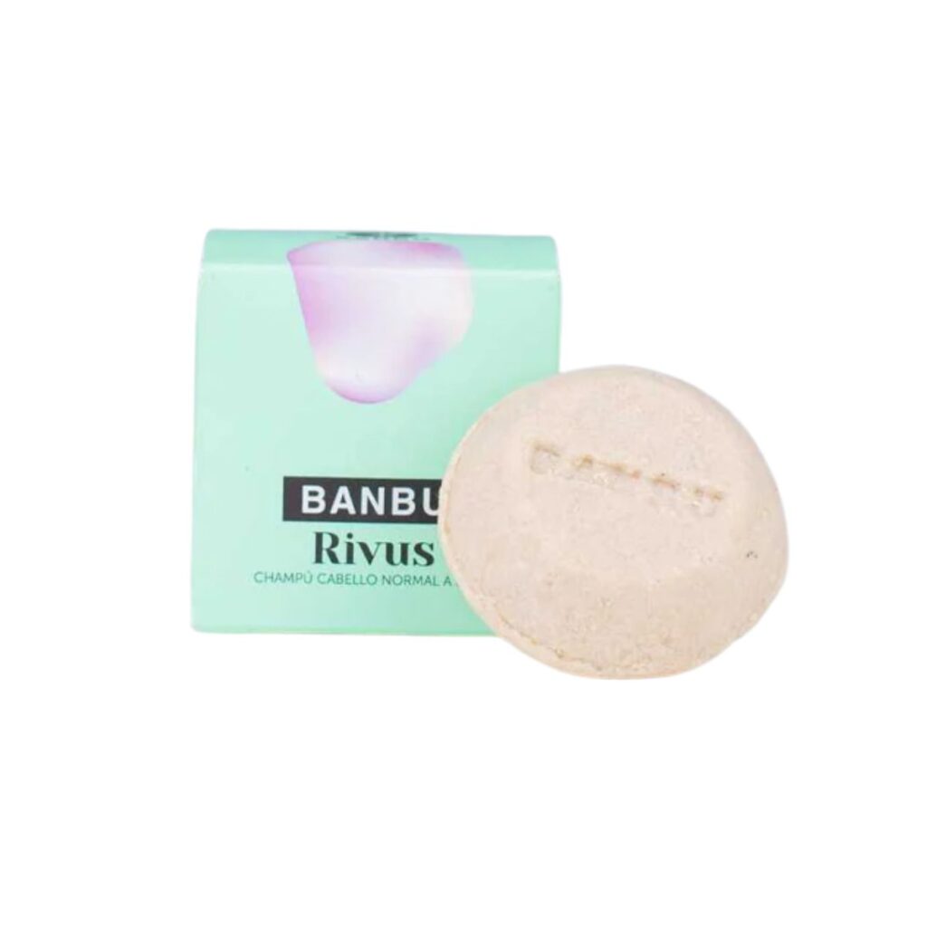 Champú Sólido Cabello Normal Seco RIVUS 75 g ECO
