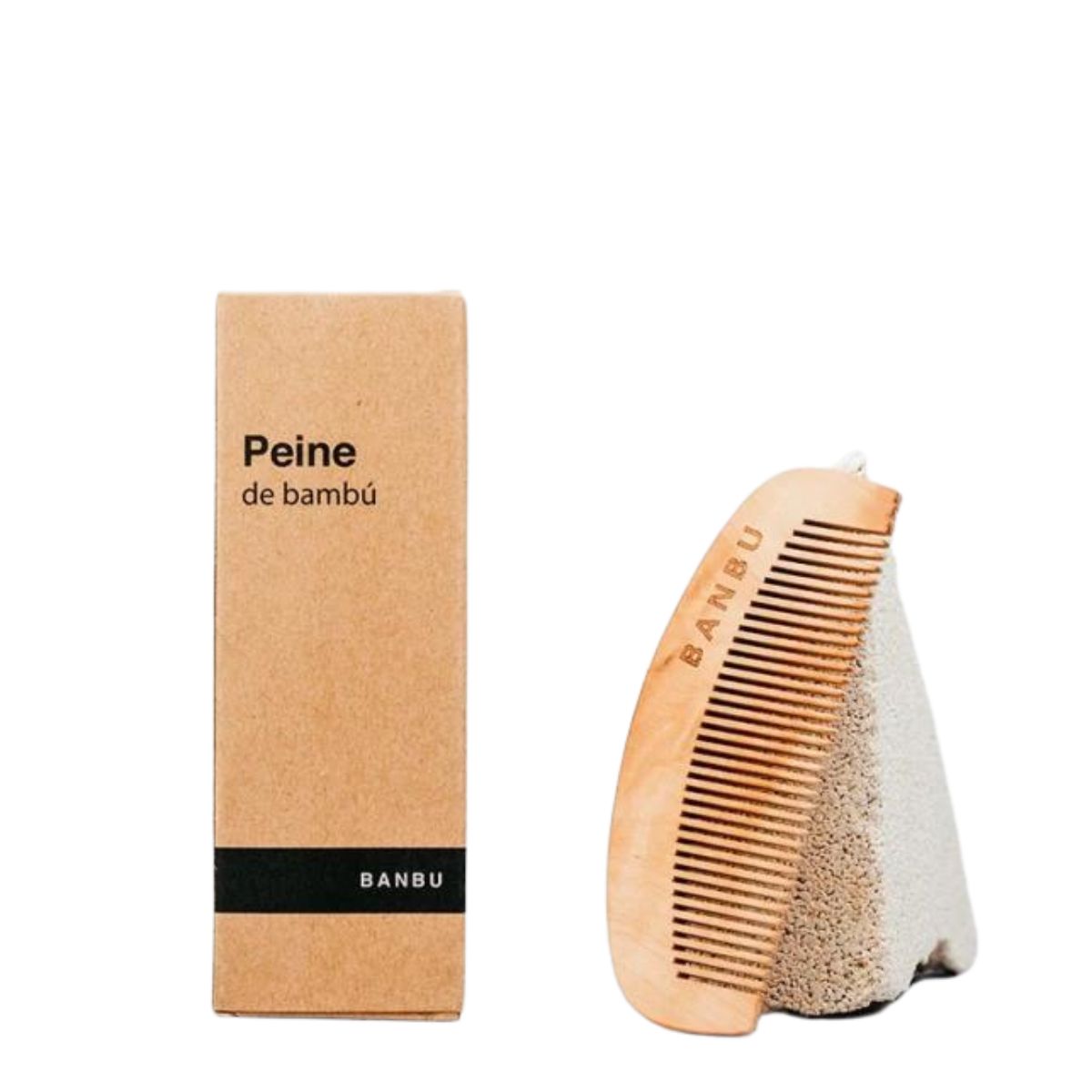 Peine de Madera de Bambú  Cero Residuo - Tienda Online Zero Waste