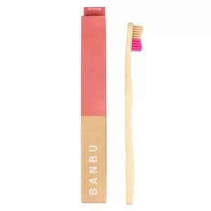 Cepillo Dental para Adulto Duro Rosa