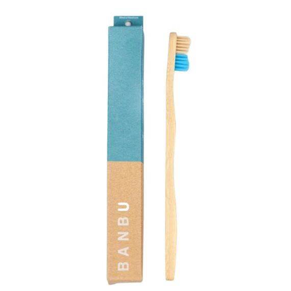 Cepillo Dental para Adulto Medio Azul