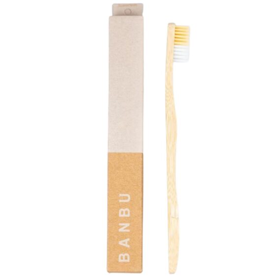 Cepillo Dental para Adulto Suave Blanco