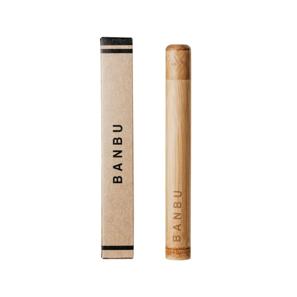 Funda para Cepillo Dental de Bambú con Caja