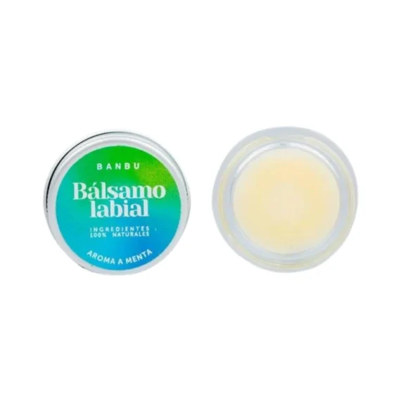 Bálsamo Labial Hidratante Vegano de Menta 5 ml ECO