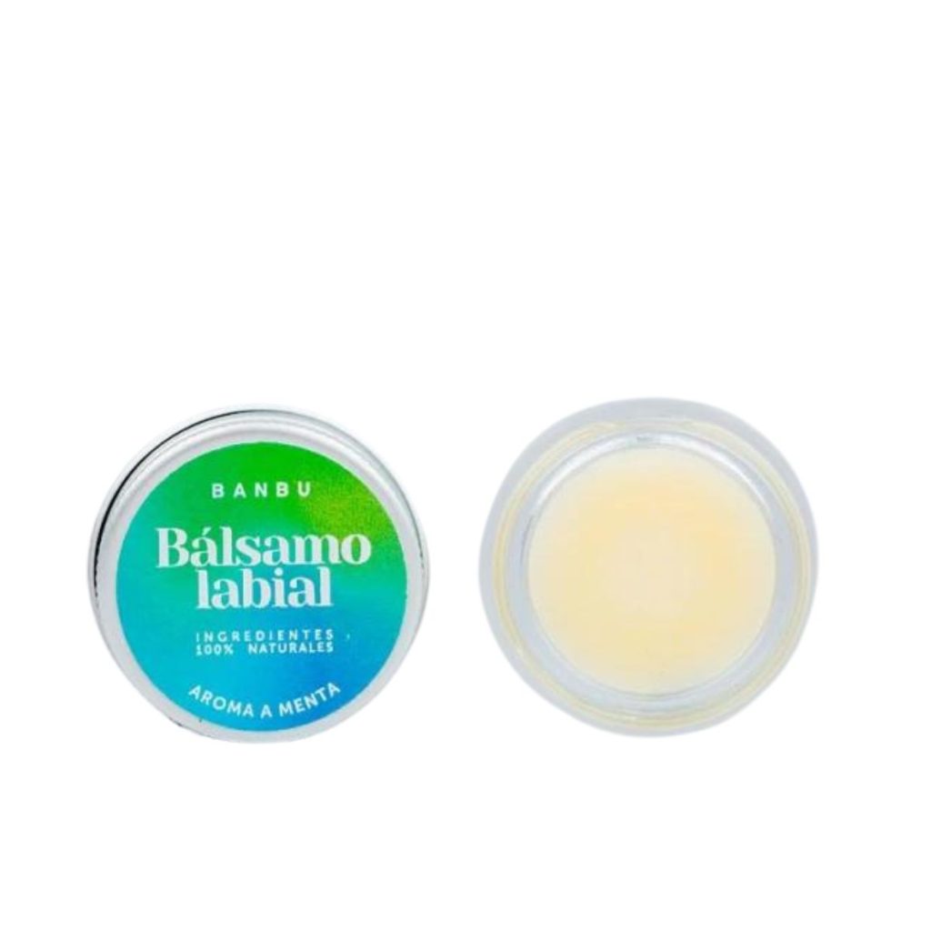 Bálsamo Labial Hidratante Vegano de Menta 5 ml ECO detalle 1