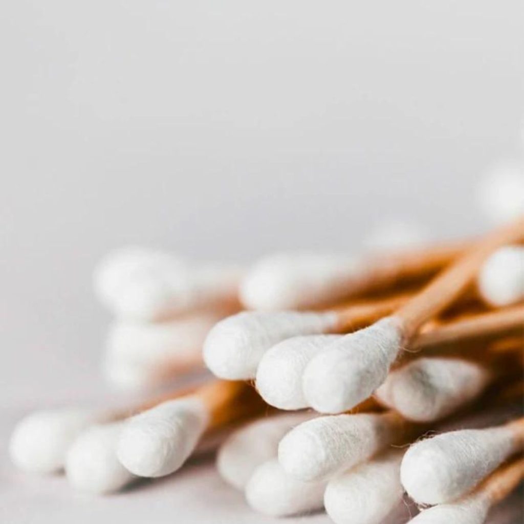Bastoncillos de Algodón y Bambu oídos 50 uds detalle 2