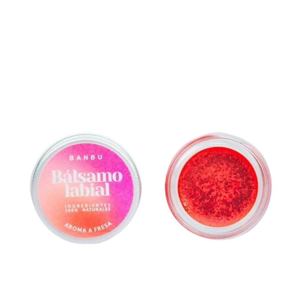 Bálsamo Pintalabios Hidratante Vegano de fresa 5 ml ECO  detalle 1
