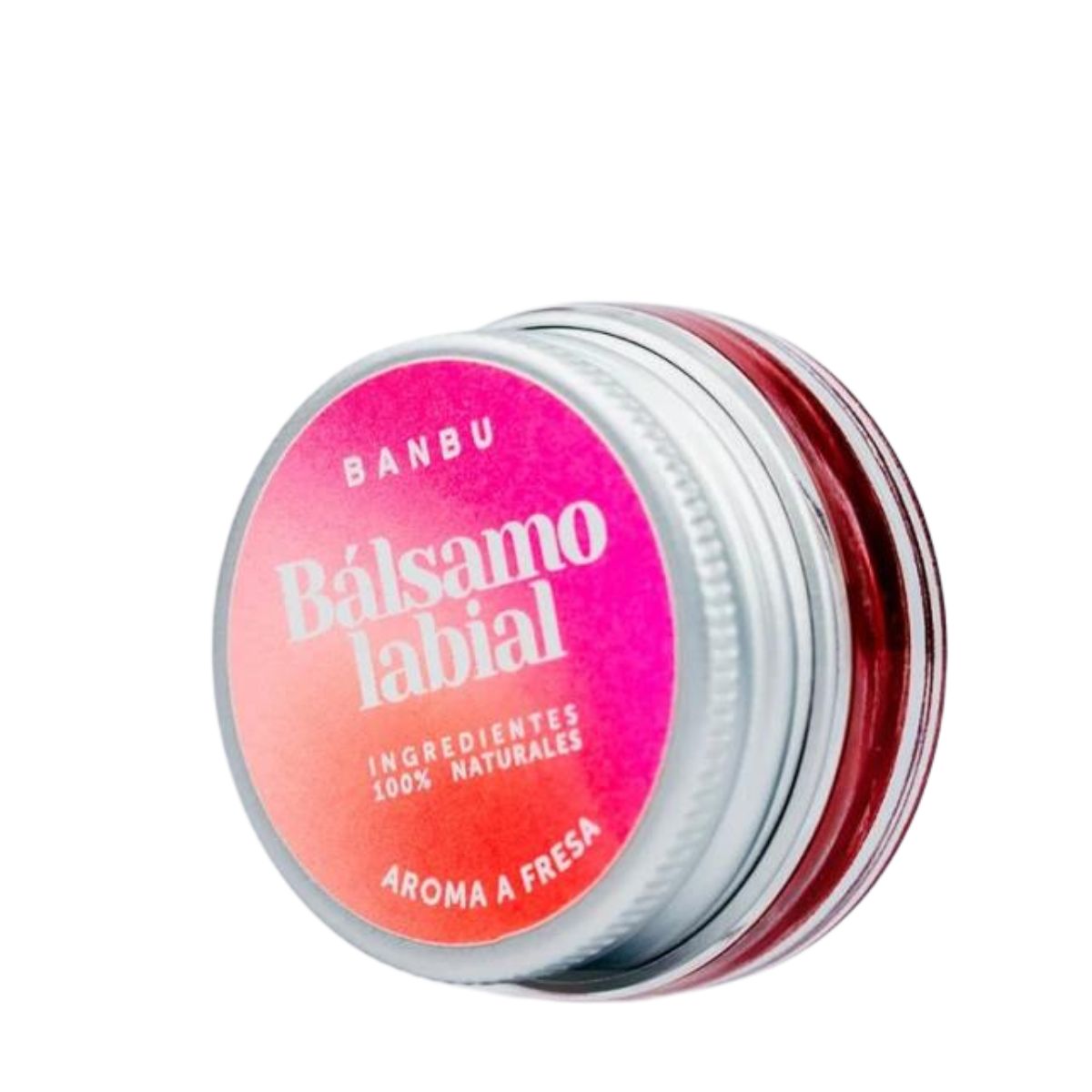 Bálsamo Pintalabios Hidratante Vegano de fresa 5 ml ECO