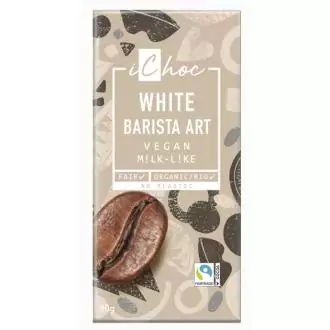 WHITE BARISTA ART crujiente cafe chocolat 80g BIO