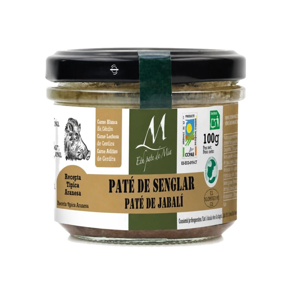 Paté de Cerdo y Jabalí 100 g ECO — Eth Pate De Mia