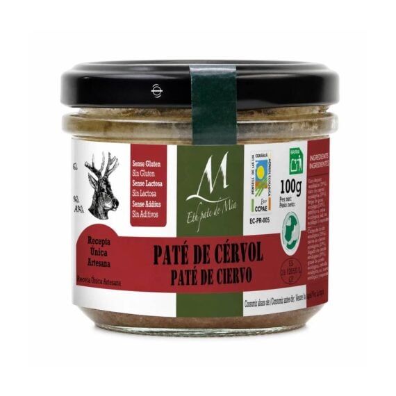 Paté de Cerdo y Ciervo 100 g ECO