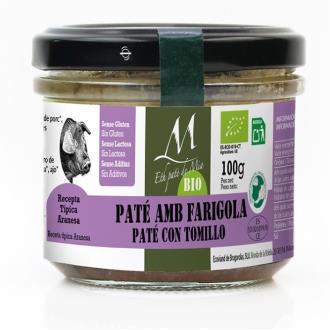 Paté de Tomillo 100 g ECO