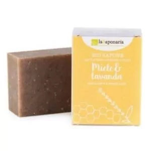 JABON EN PASTILLA miel y lavanda 100gr.
