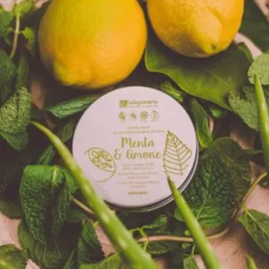 CREMA DE MANOS menta y limon 60ml.