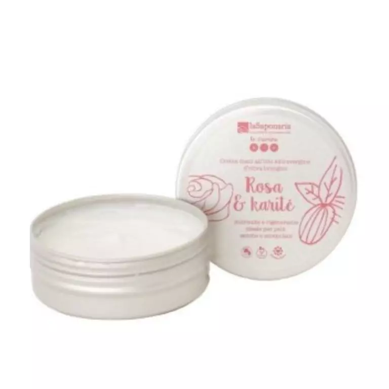 CREMA DE MANOS rosa y karite 60ml.