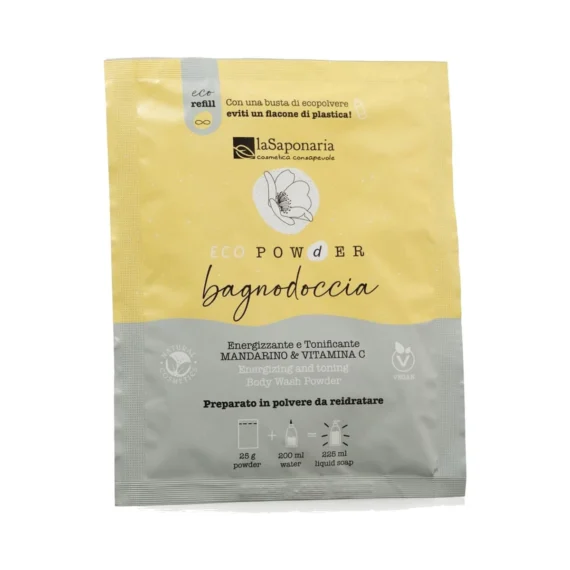 Gel de Ducha Mandarina y Vitamina C en polvo 25 g