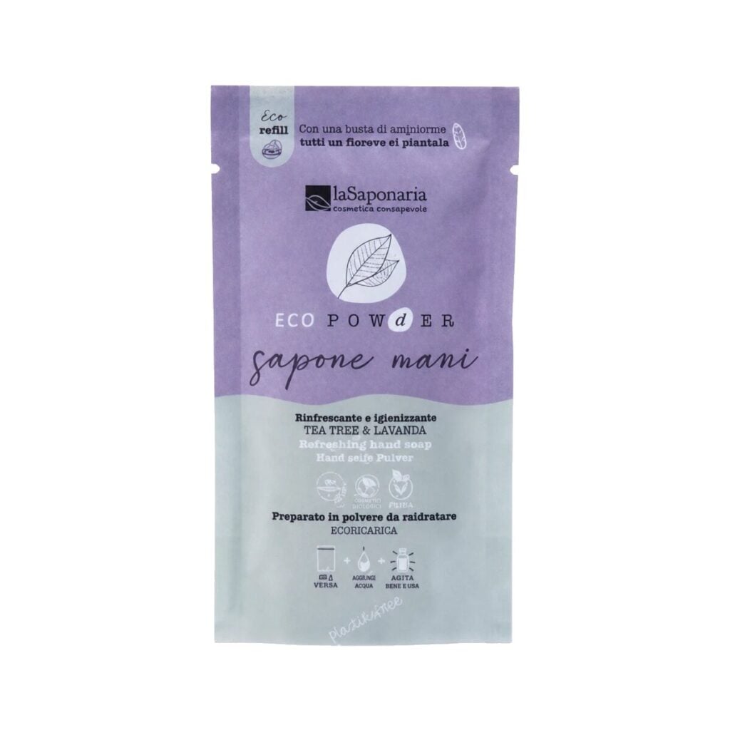 Jabón de Manos Eucalipto y Lavanda en polvo 25 g — La Saponaria