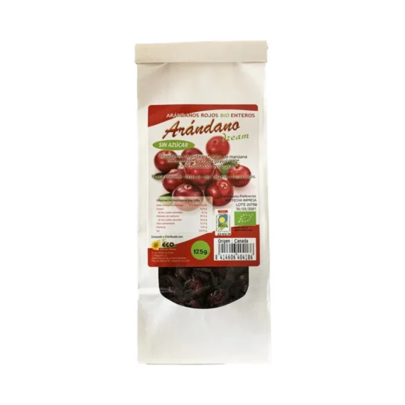 Arándono Rojo con Sirope de Manzana 125 g BIO