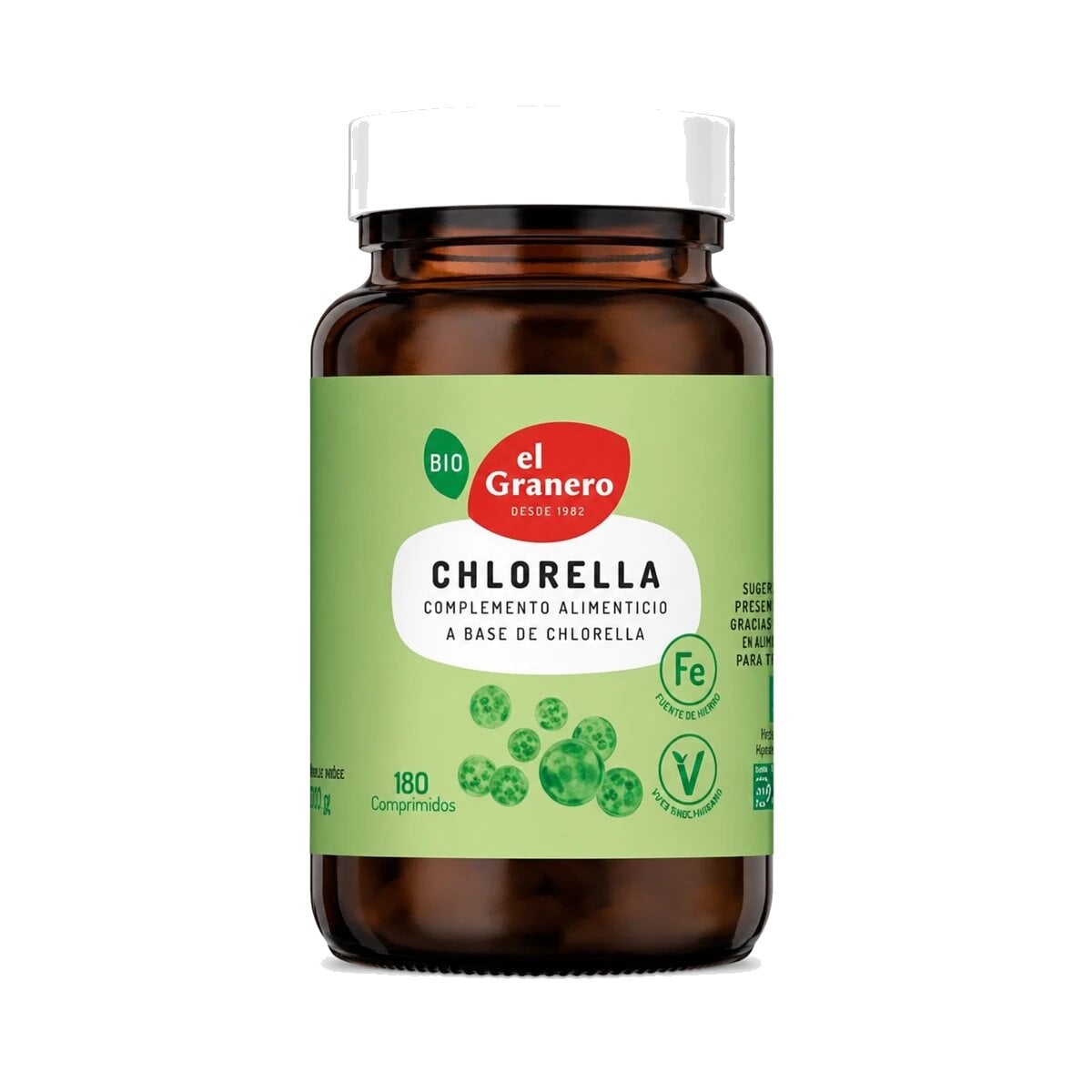 Chlorella BIO 180 Comprimidos — El Granero
