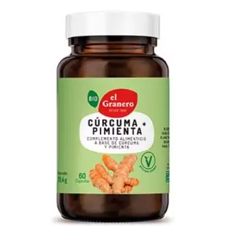 Cúrcuma y Pimienta 60 Cápsulas BIO