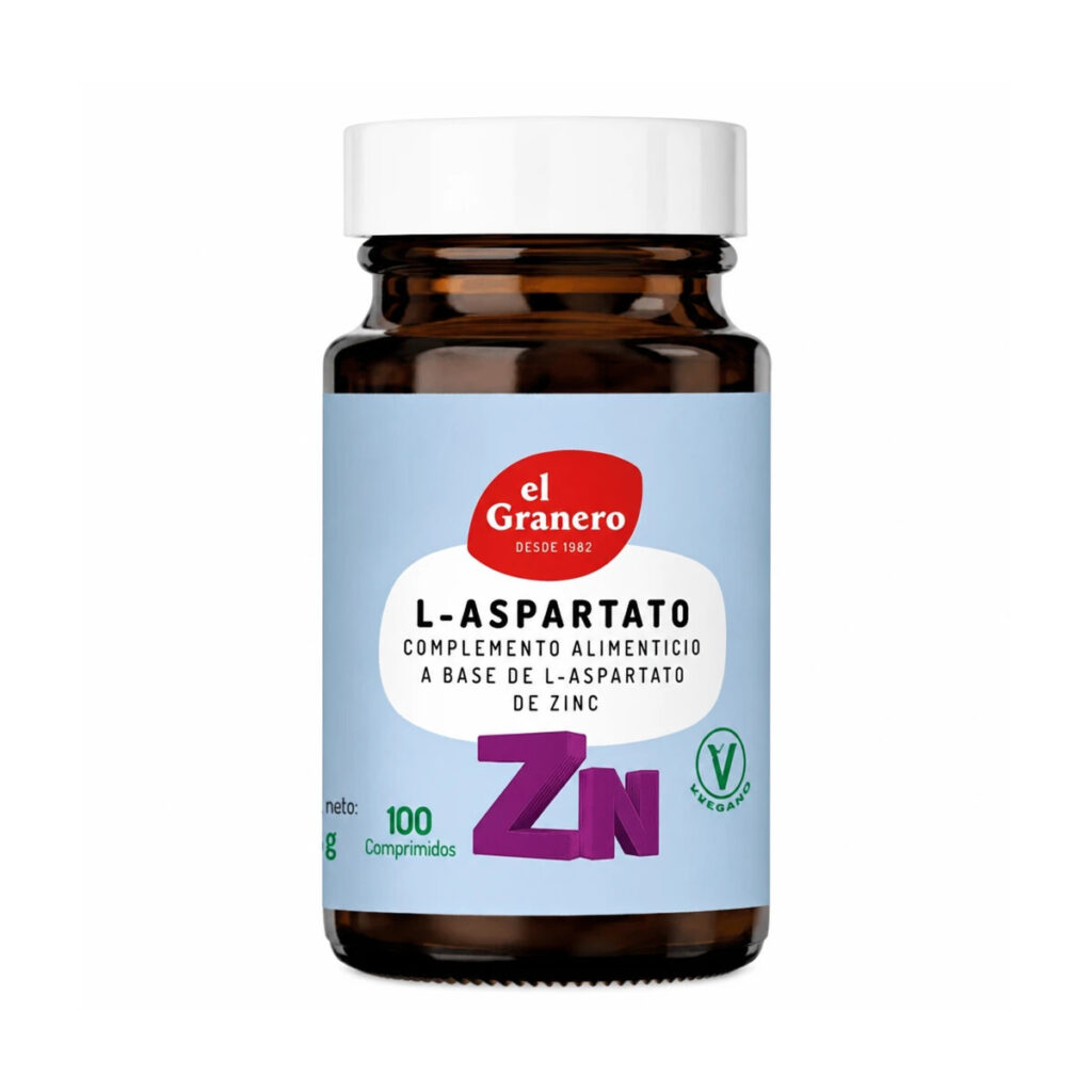 L-Aspartato de Zinc 100 Comprimidos — El Granero