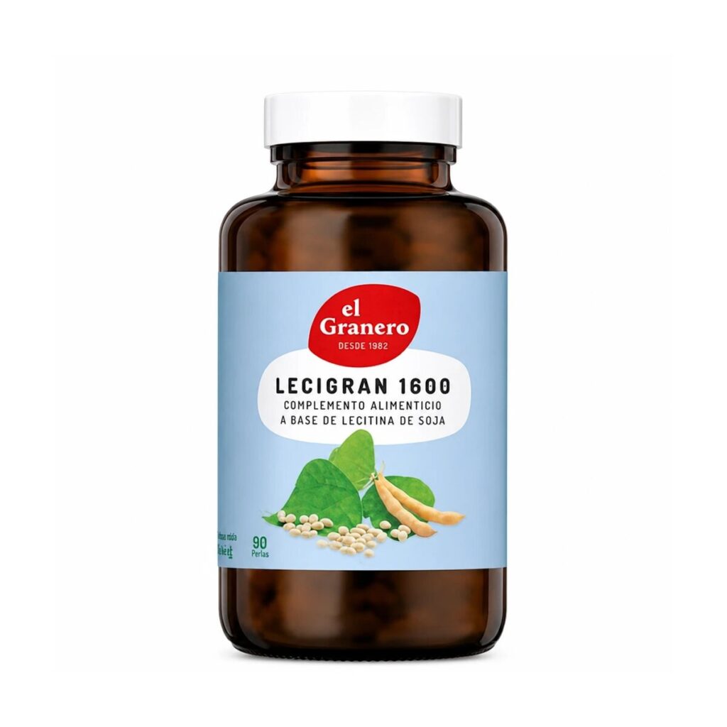 Lecitina de Soja Lecigran 1600 mg 90 Perlas — El Granero