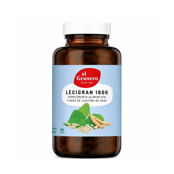 Lecitina de Soja Lecigran 1600 mg 90 Perlas