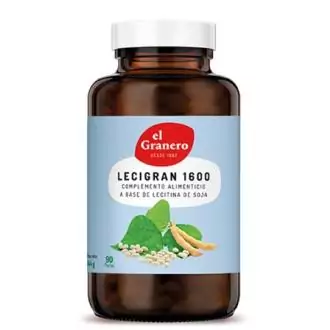 Lecitina de Soja Lecigran 1600 mg 90 Perlas