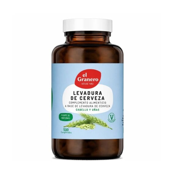 Levadura de Cerveza 400 mg 500 Comprimidos