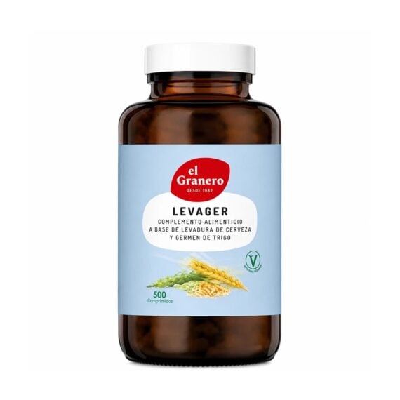 Levager - Levadura Cerveza y Germen Trigo 500 Comprimidos