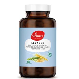 Levager – Levadura Cerveza y Germen Trigo 500 Comprimidos