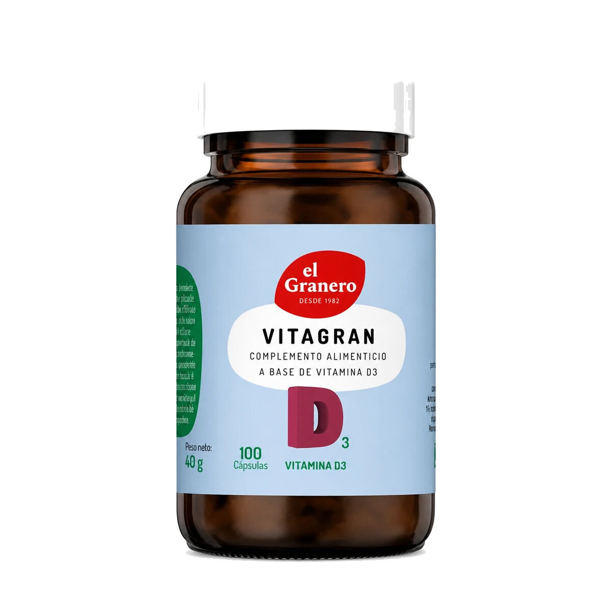 Vitagran D3 100 Cápsulas — El Granero