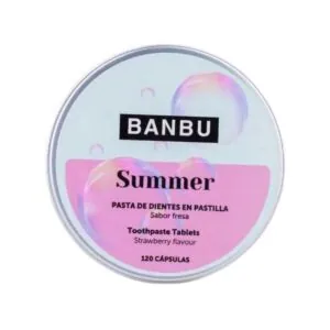 Pasta de dientes sabor fresa