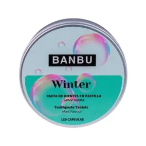 Winter pasta de dientes en pastillas menta 120 unidades