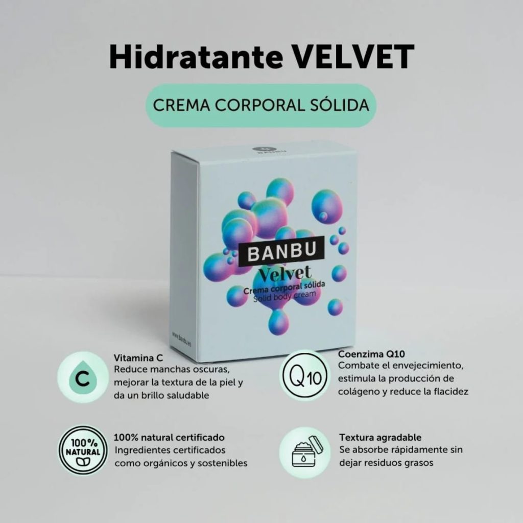 VELVET crema corporal solida hidratante. ECO