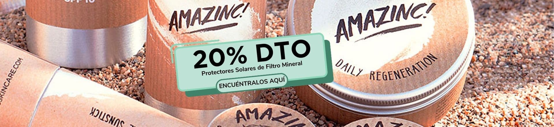 Protectores Solares con Filtro Mineral
