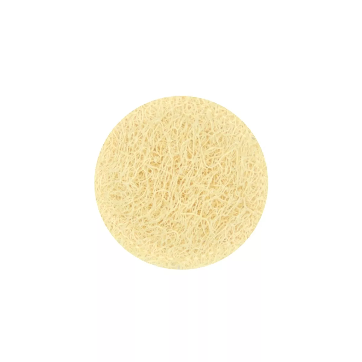 Discos de luffa para peeling facial