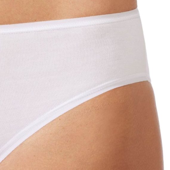 Braguitas de Algodón Orgánico - Modelo Delia Color Blanco