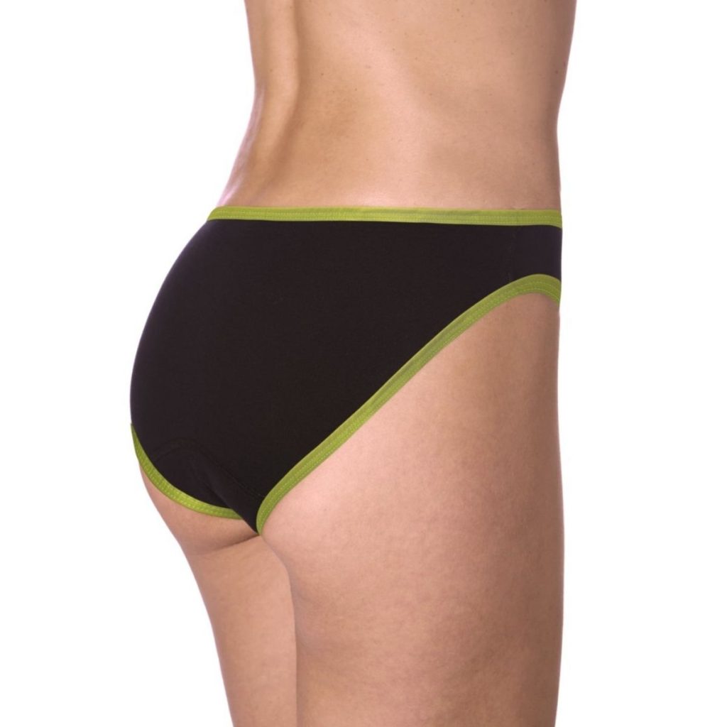 Braga Menstrual Mini Absorción Alta Modelo Mirta Vista Trasera Perfil