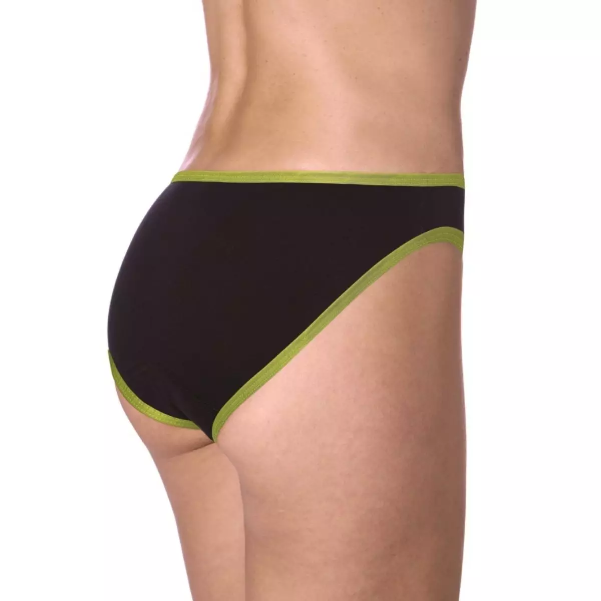 Braga Menstrual Mini Absorción Alta Modelo Mirta Vista Trasera Perfil