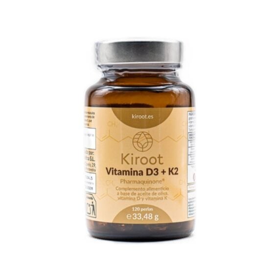 Vitamina D3+K2 120 perlas