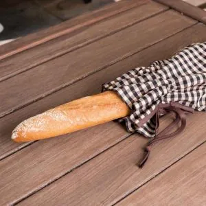 Pan en la Bolsa de Baguette